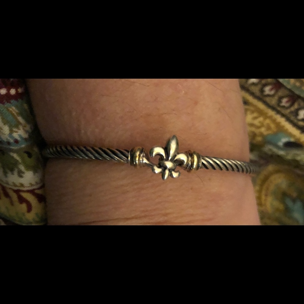 David Yurman 3mm fleur de Lis
